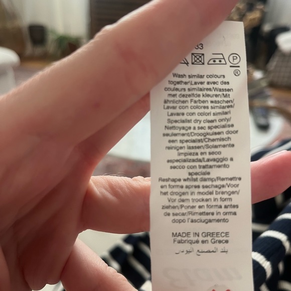 NWT Etam striped shirt - Picture 5 of 6